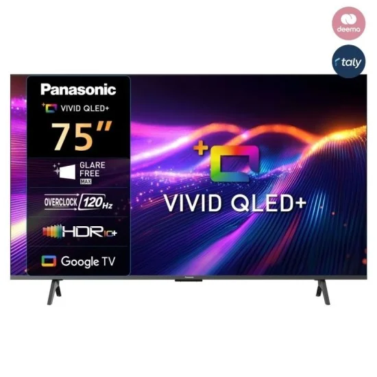 تلفزيون باناسونيك 75 بوصة كيو ليد الترا اتش دي 4K يعمل بنظام جوجل تي في